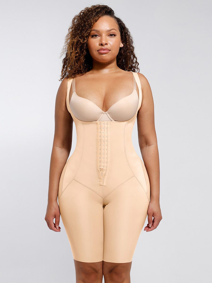 Snatched Full Body Faja U Shaped Chest 3 Row Hooks