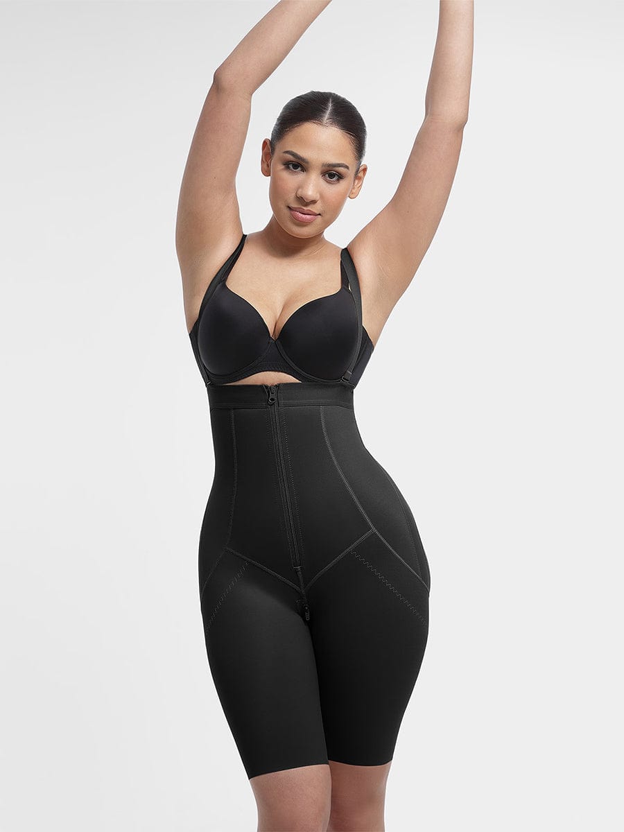 Snatched Full Body Faja Inner Hooks Removable Straps