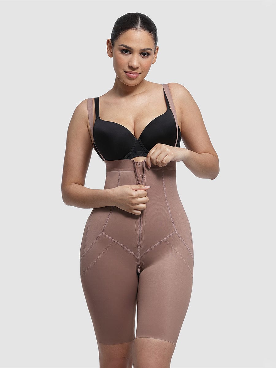 Snatched Full Body Faja Inner Hooks Removable Straps