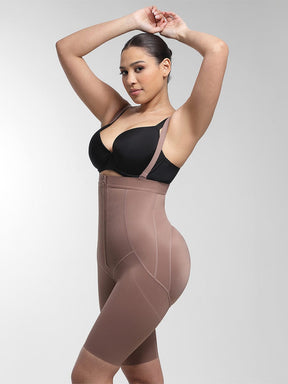Snatched Full Body Faja Inner Hooks Removable Straps