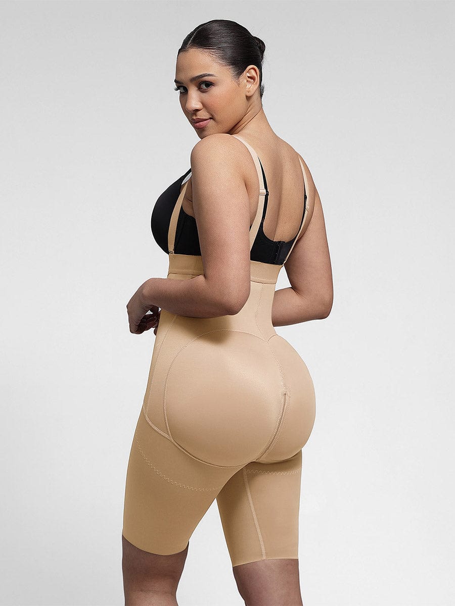 Snatched Full Body Faja Inner Hooks Removable Straps