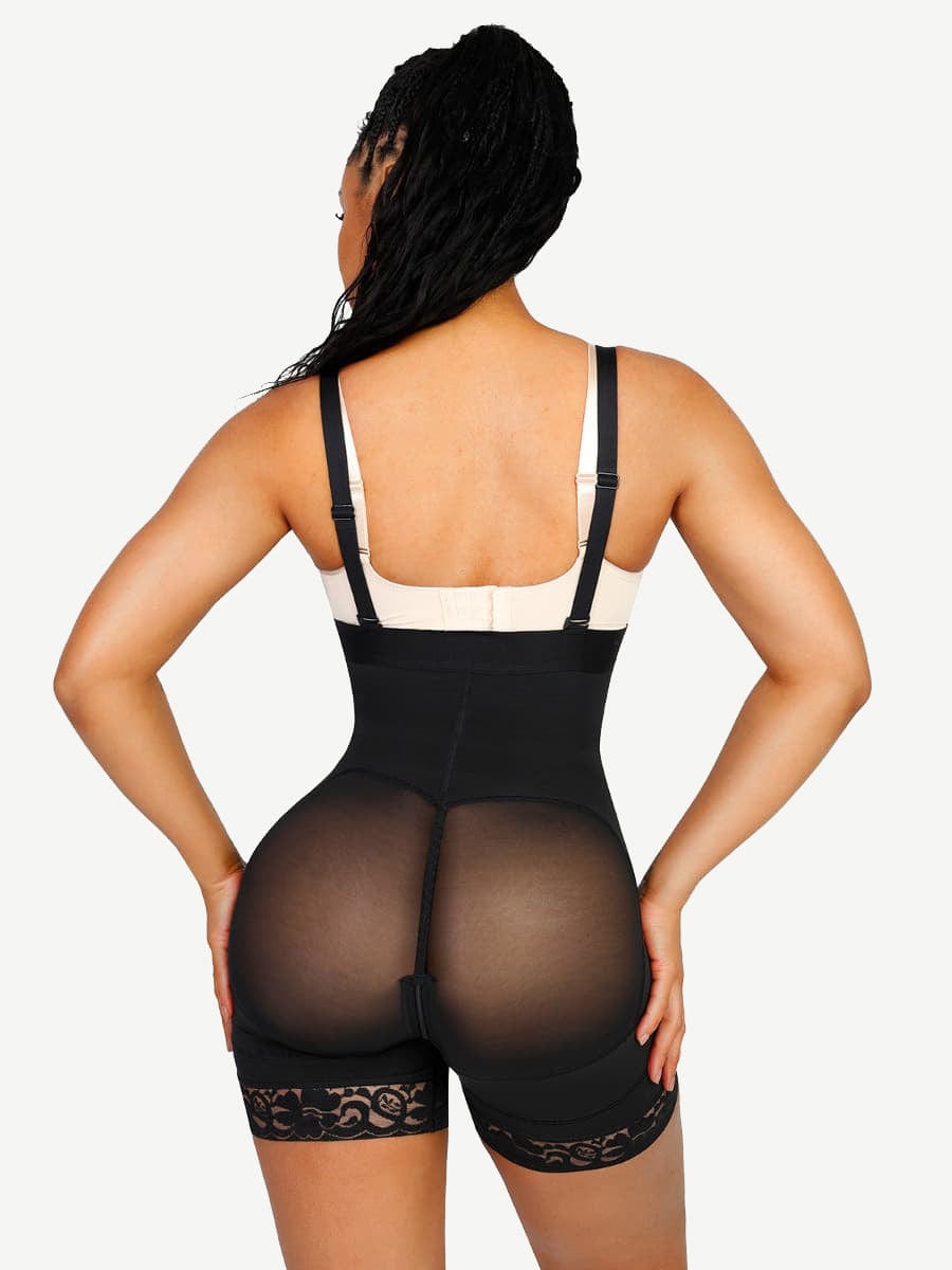 Snatched Lace Latex Faja Butt Lifter