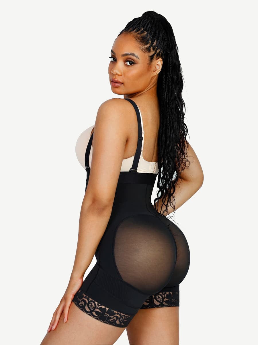 Snatched Lace Latex Faja Butt Lifter
