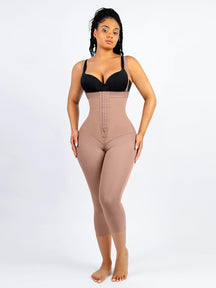 Snatched Latex Open Bust Faja Adjustable Straps