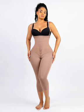Snatched Latex Open Bust Faja Adjustable Straps
