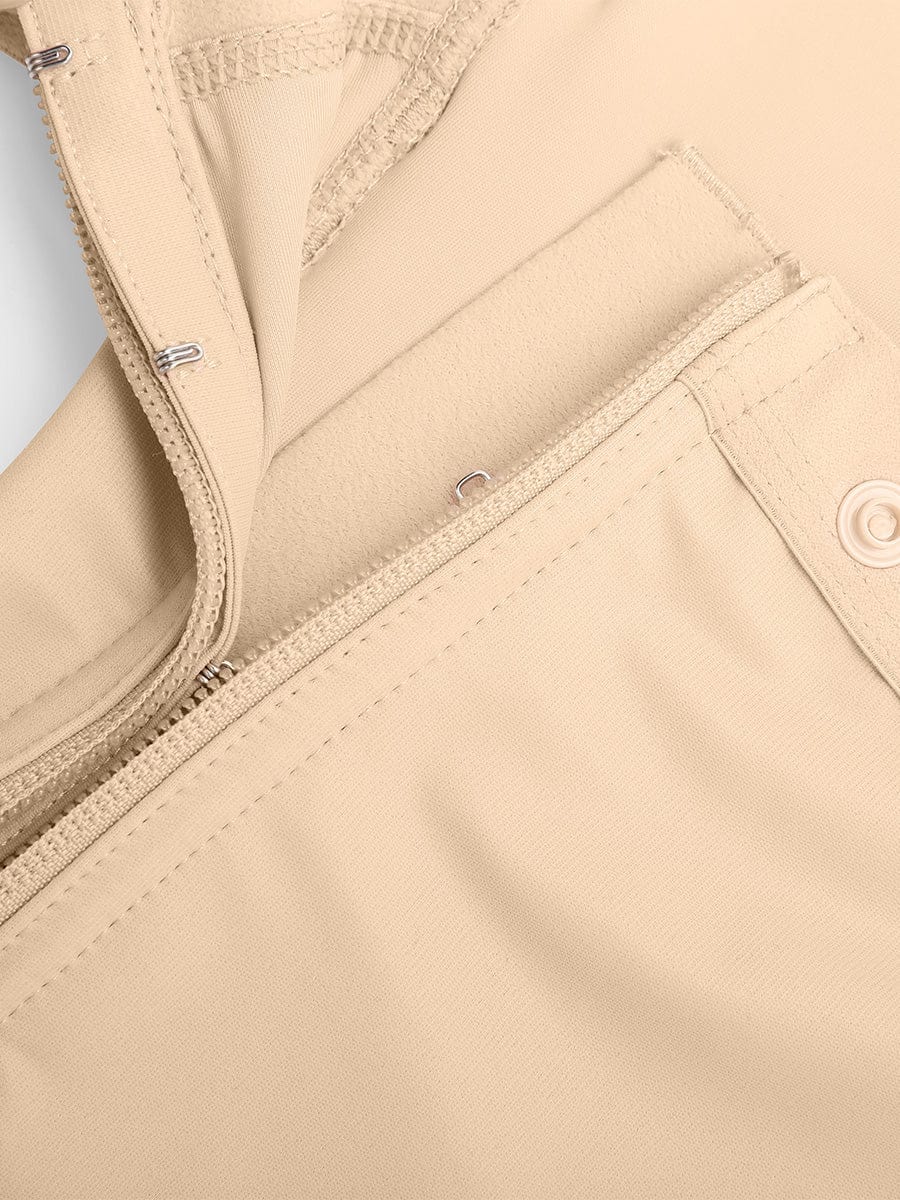 Snatched Full Body Faja Side Zipper Bust Coverage