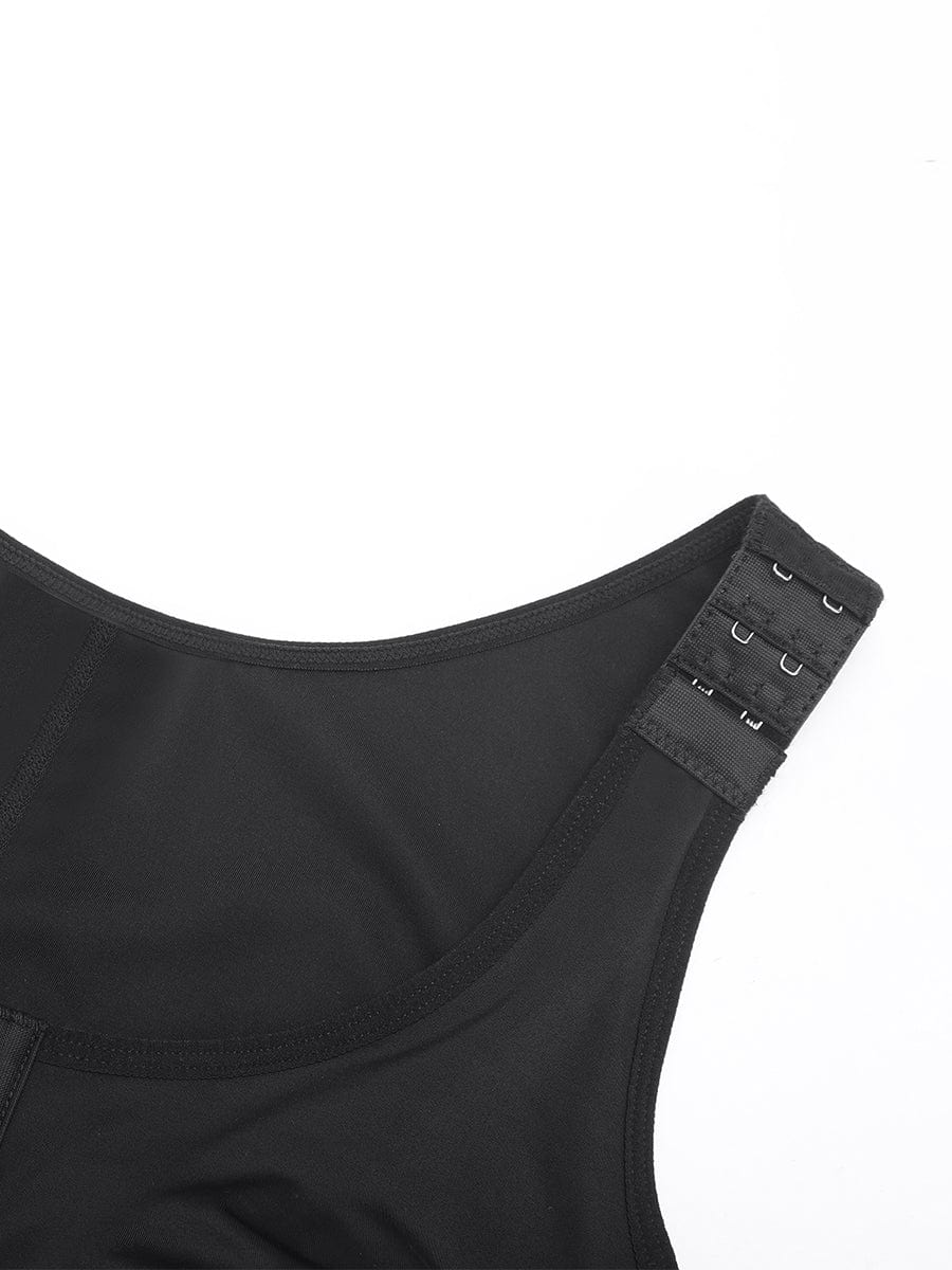 Snatched Full Body Faja Side Zipper Bust Coverage