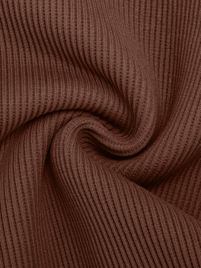 Snatched Seamless Ribbed V Neck Romper