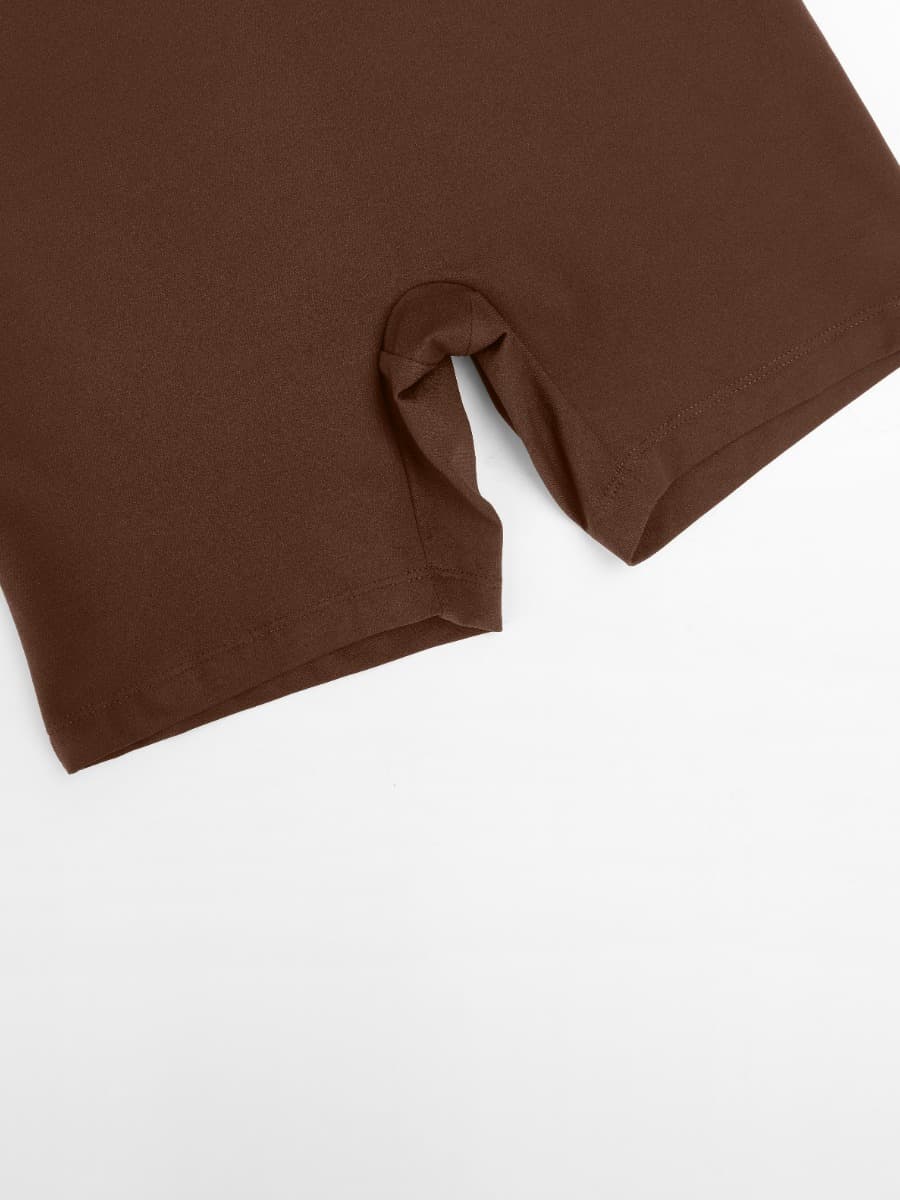 Snatched Halter Romper Waist And Abdomen Shaping