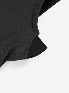 Snatched Seamless Ribbed V Neck Romper
