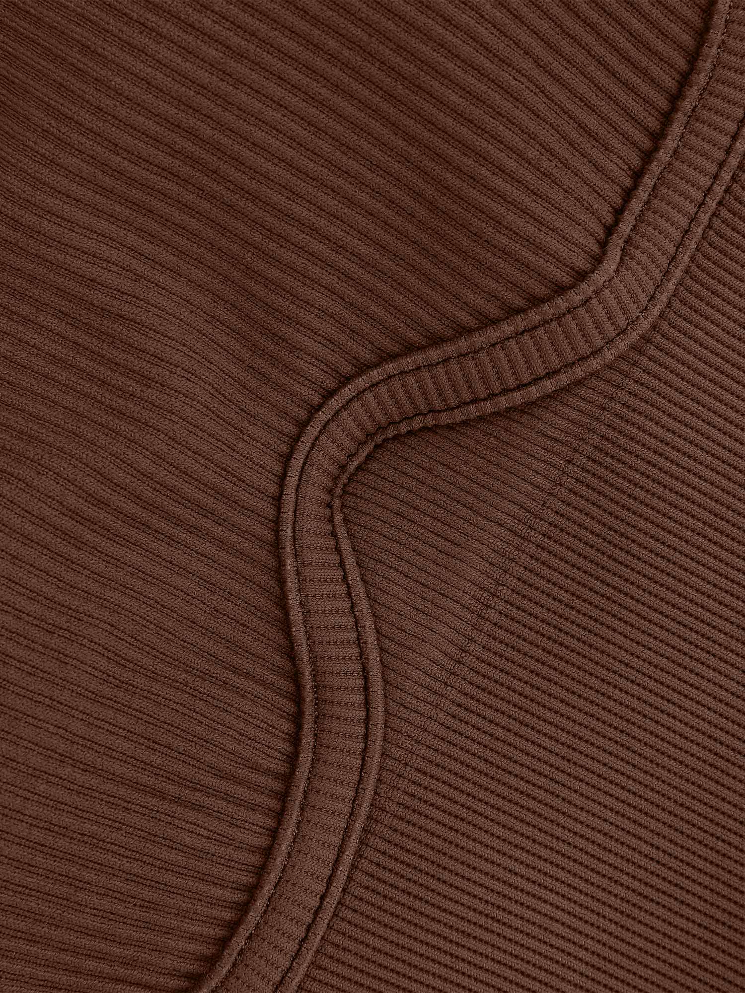 Snatched Seamless Ribbed V Neck Romper