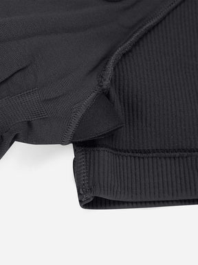 Snatched Seamless Ribbed Sport Romper Eco Friendly