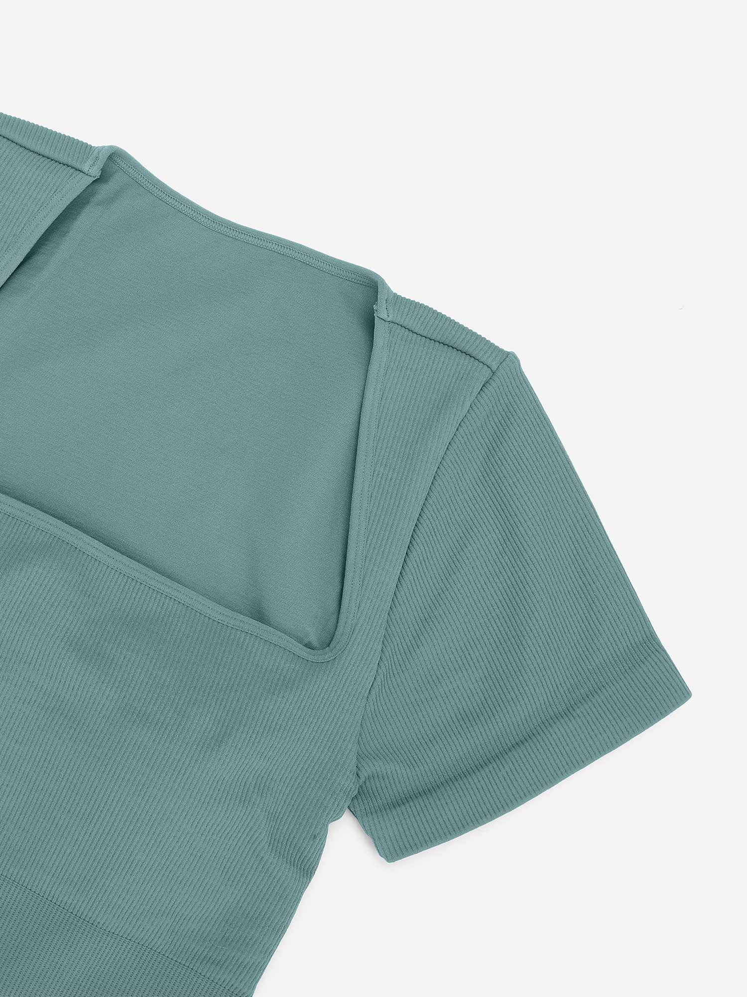 Snatched Seamless Ribbed Sport Romper Eco Friendly