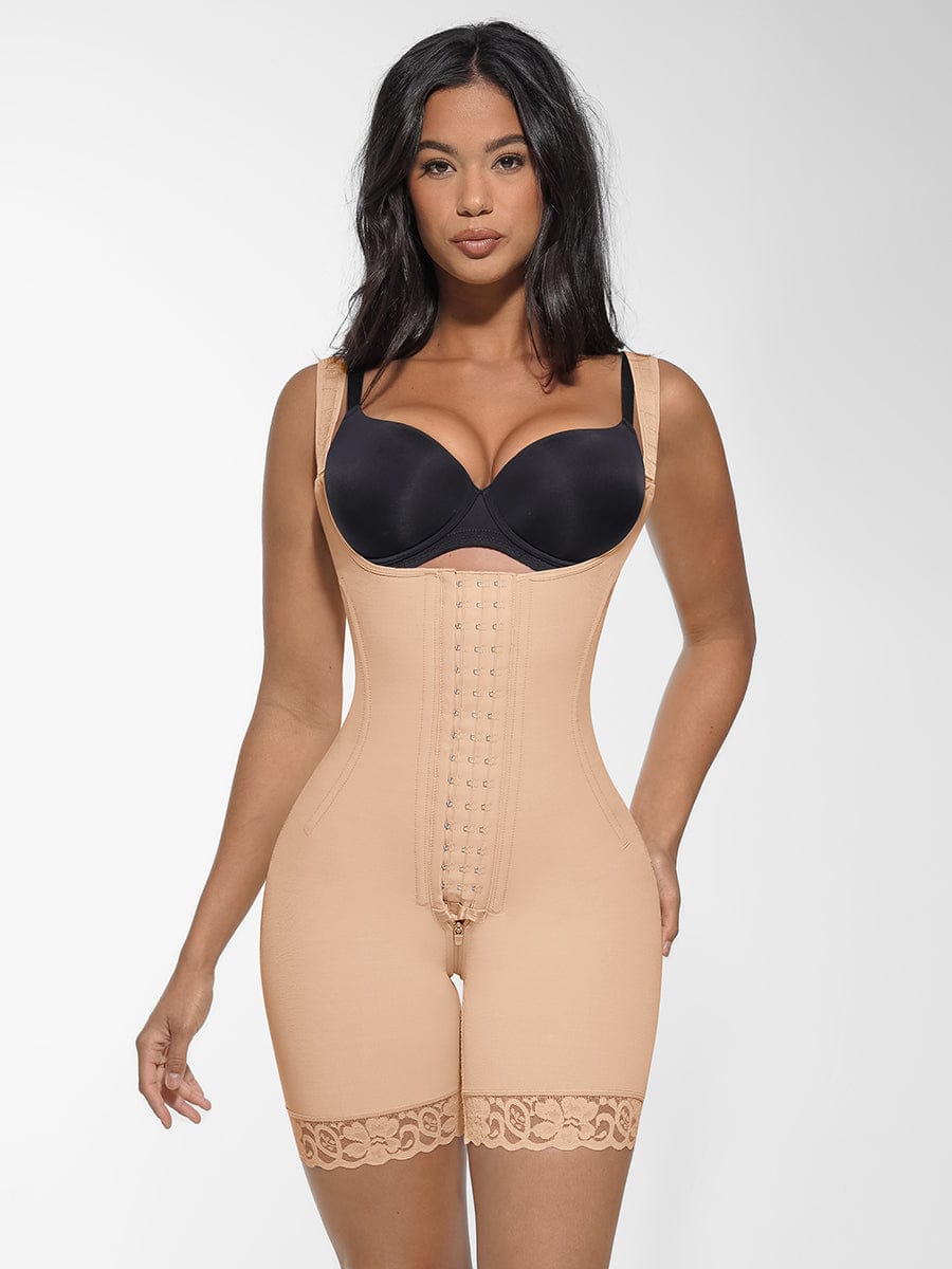 Snatched Full Body Faja U Shaped Chest 7 Bones