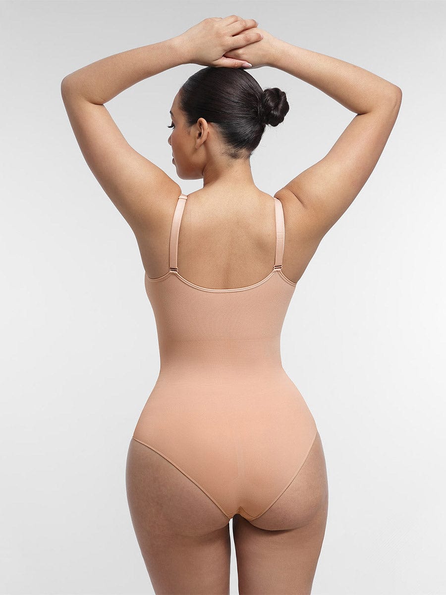 Body de soporte de pecho sin costuras con control de cintura Snatched