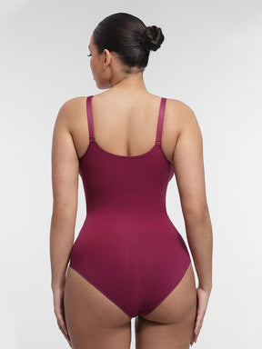 Body de soporte de pecho sin costuras con control de cintura Snatched
