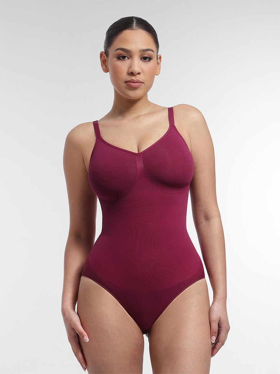 Body de soporte de pecho sin costuras con control de cintura Snatched