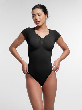 Body de tanga sin costuras con soporte de busto Snatched