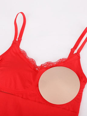 Body de tanga sin costuras con encaje Snatched para control de cintura y abdomen