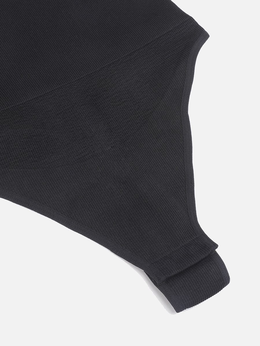 Body de tanga con escote en V profundo sin costuras Snatched con control de cintura y abdomen
