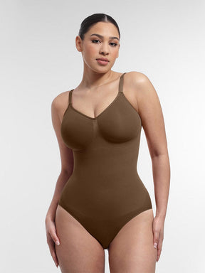 Body de soporte de pecho sin costuras con control de cintura Snatched