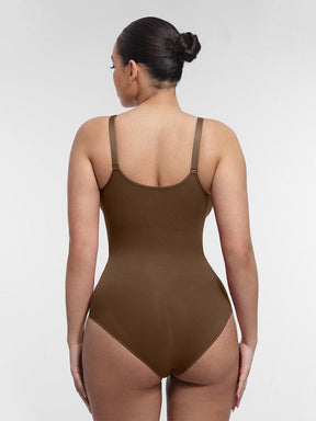 Body de soporte de pecho sin costuras con control de cintura Snatched