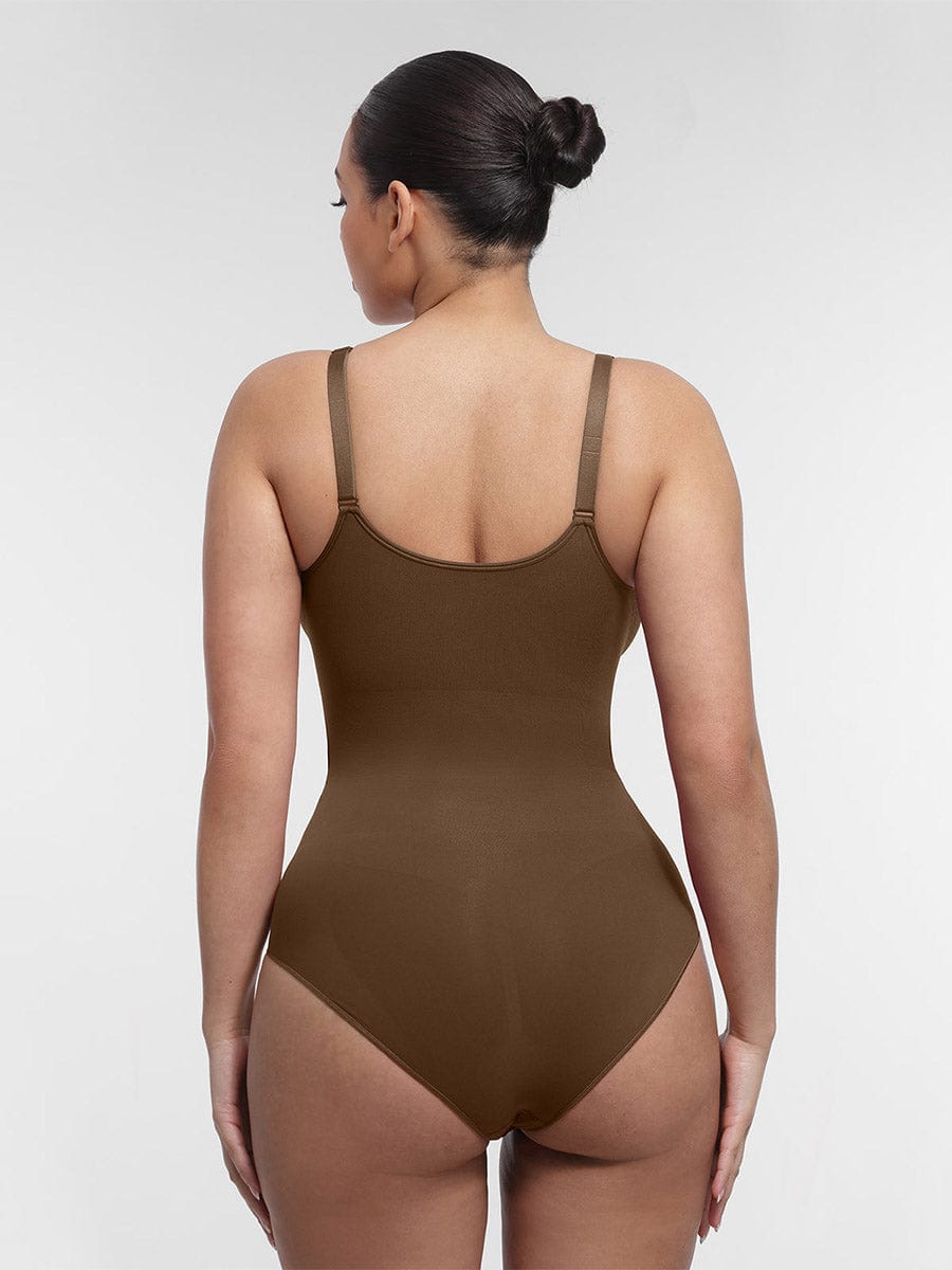 Body de soporte de pecho sin costuras con control de cintura Snatched