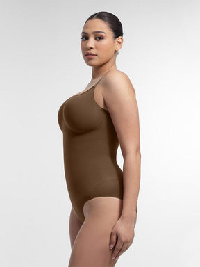 Body de soporte de pecho sin costuras con control de cintura Snatched