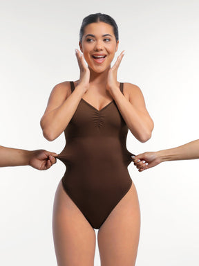 Body de tanga sin costuras con sujetador incorporado Snatched