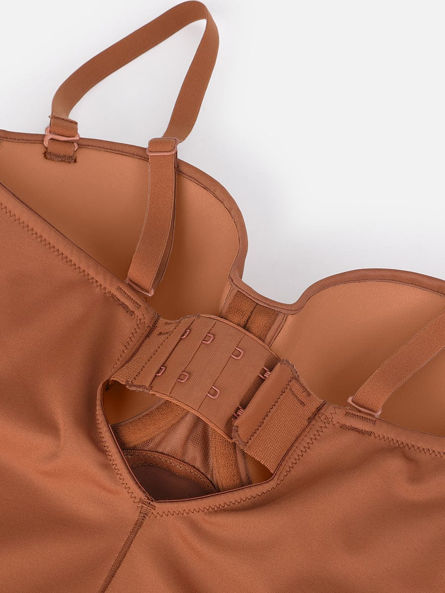 Body de tanga sin tirantes con aros y copas incorporadas de Snatched