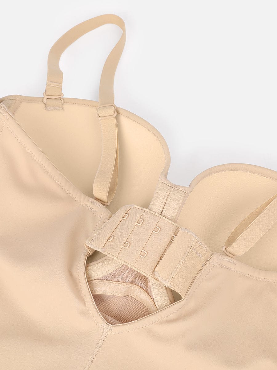 Body de tanga sin tirantes con aros y copas incorporadas de Snatched