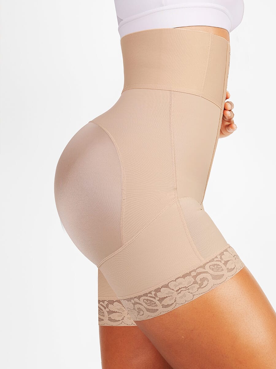 Snatched High Waisted Faja Pants 3 Bones Hooks