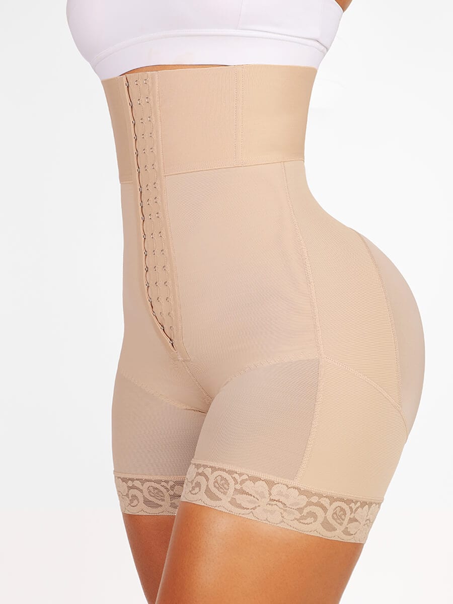 Snatched High Waisted Faja Pants 3 Bones Hooks