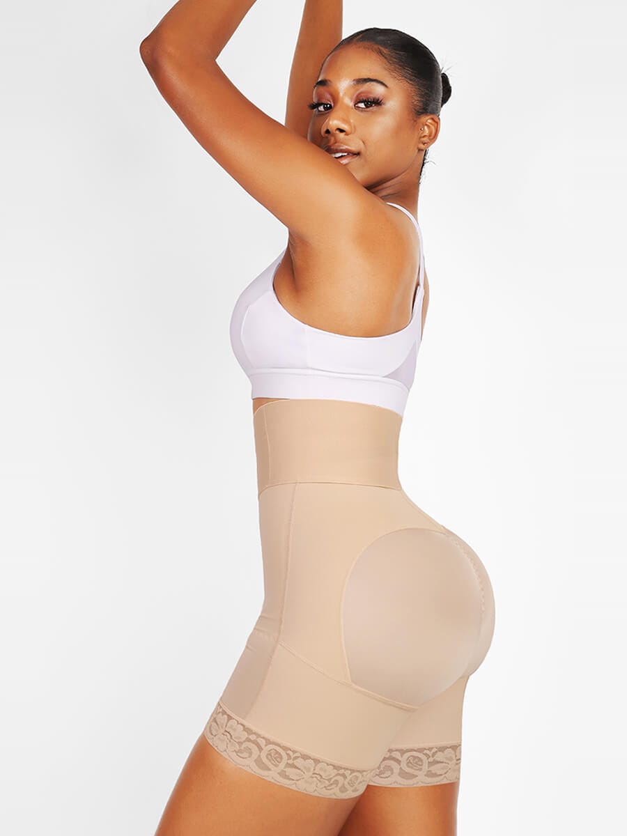 Snatched High Waisted Faja Pants 3 Bones Hooks