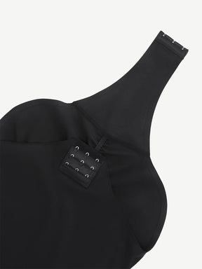Body 3 en 1 sin costuras con cuello en V y control medio
