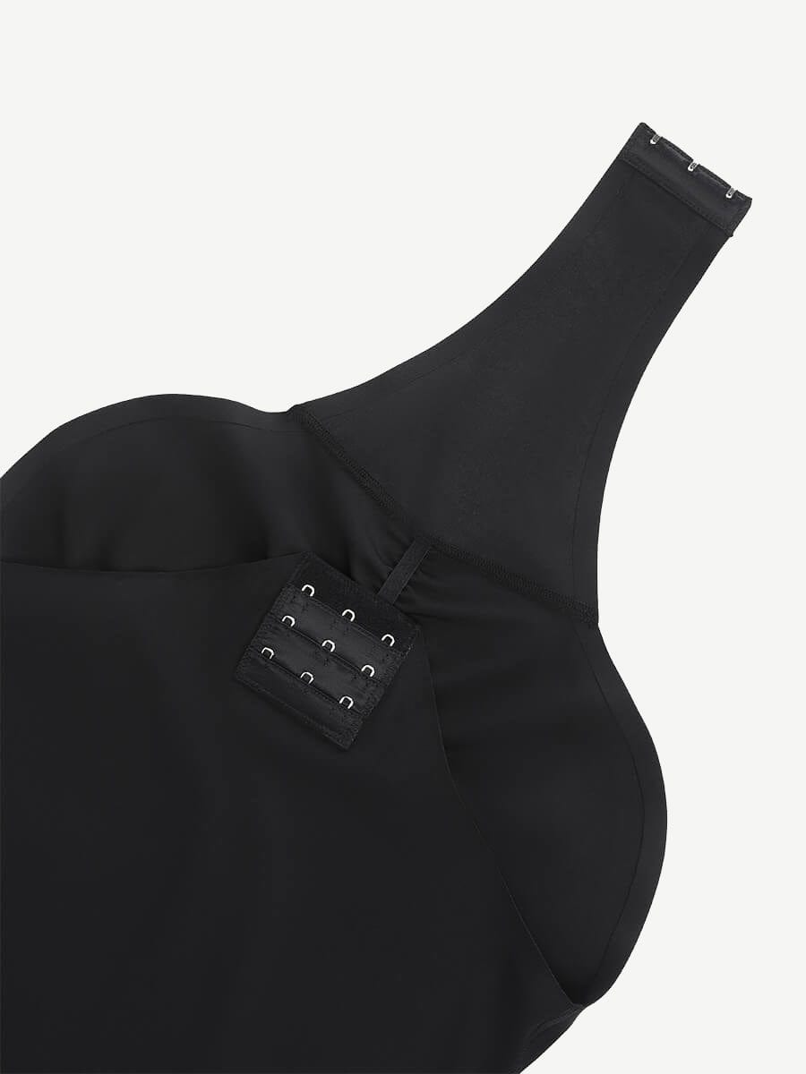 Body 3 en 1 sin costuras con cuello en V y control medio