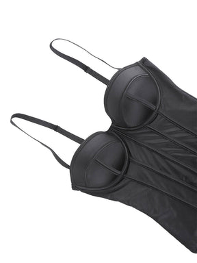 Body sin tirantes Snatched con copas incorporadas y braguita suave
