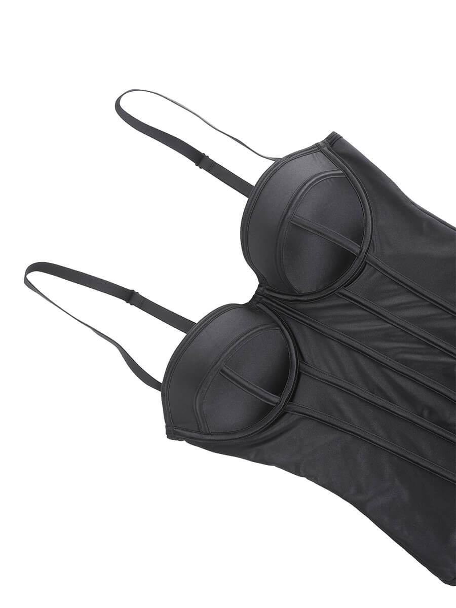 Body sin tirantes Snatched con copas incorporadas y braguita suave