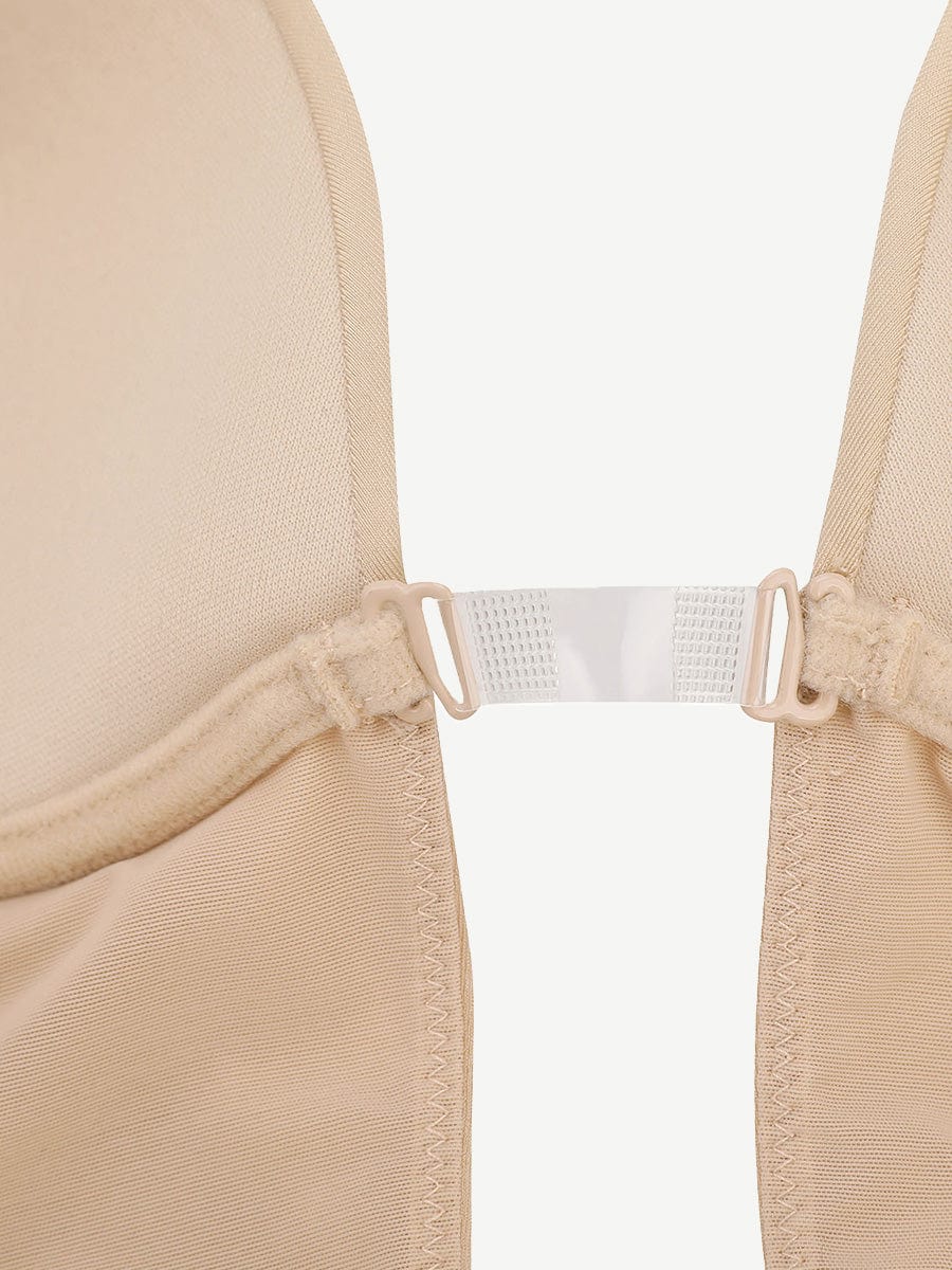 Body sin costuras con escote en U y espalda baja con busto abierto