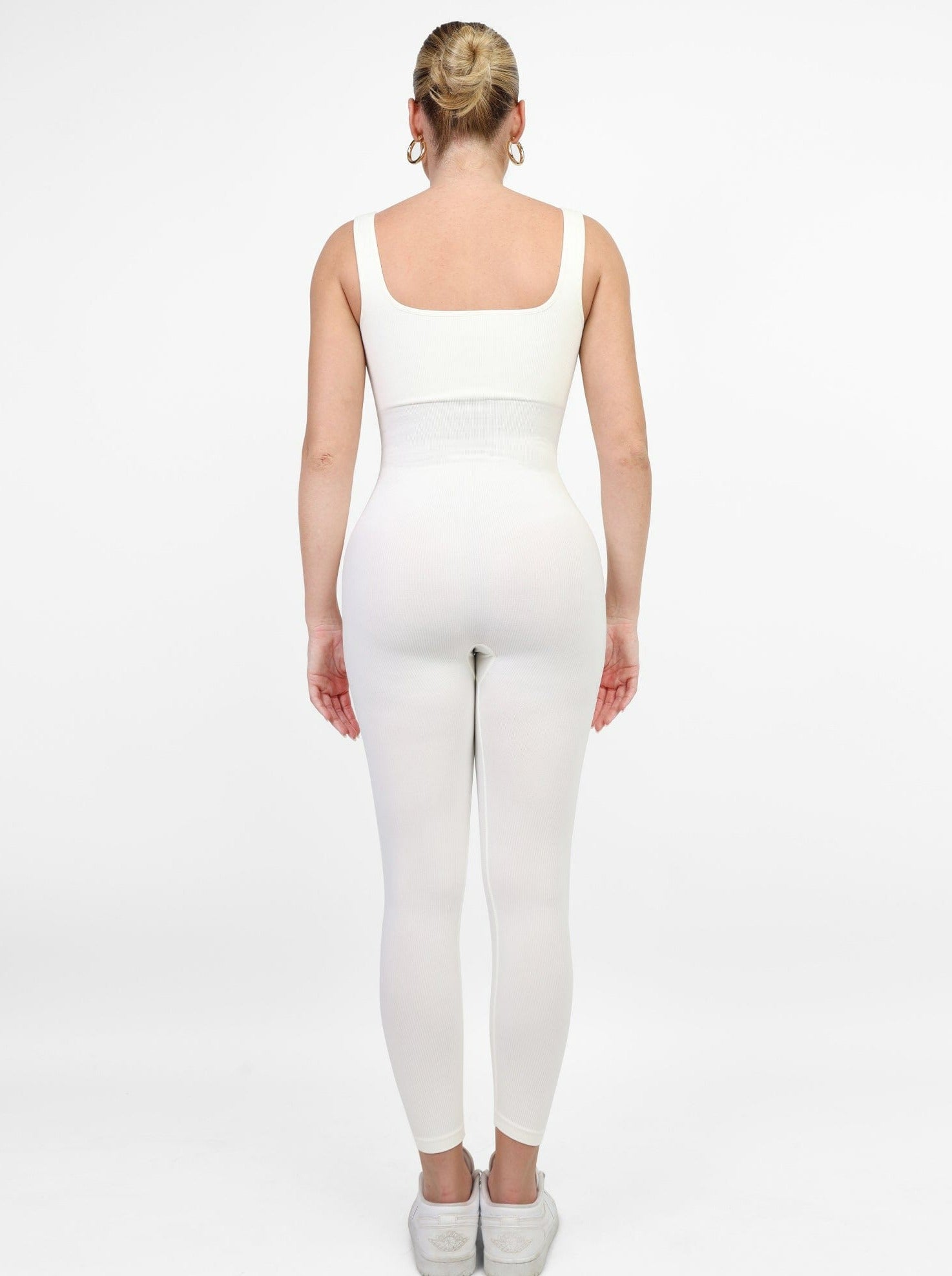 Snatched Seamless Square Neck Jumpsuit One Piece