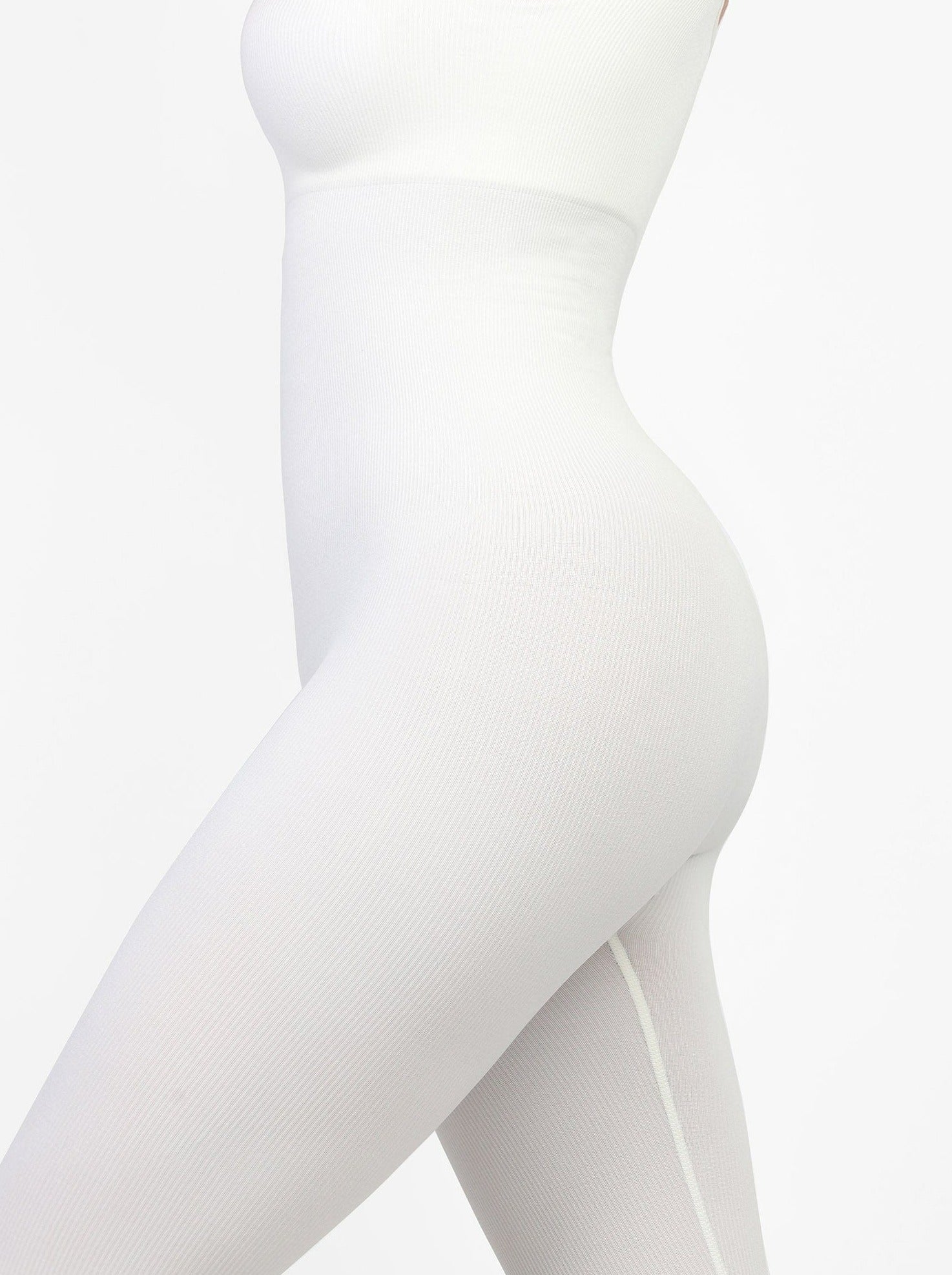 Snatched Seamless Square Neck Jumpsuit One Piece
