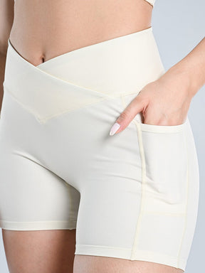 Snatched Move Free Bike Shorts With Pockets