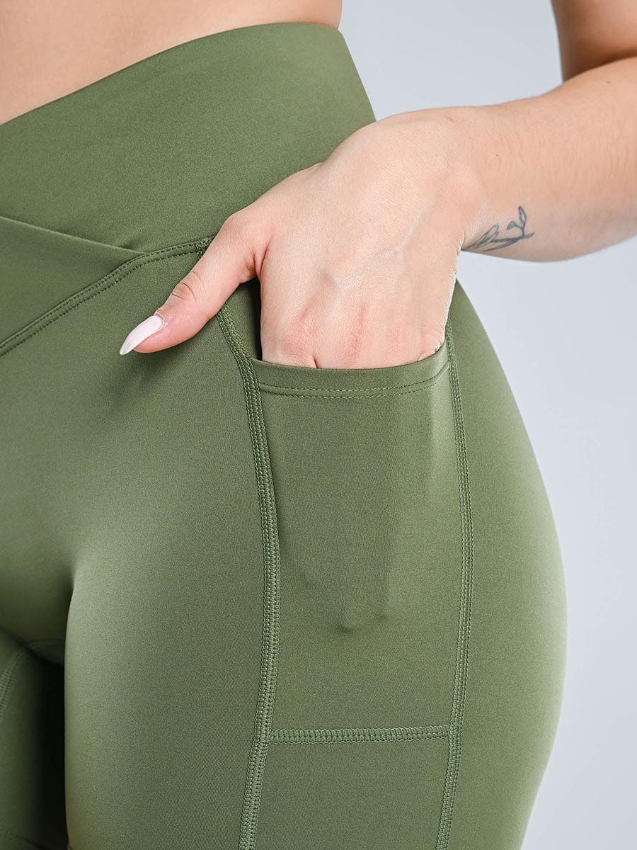Snatched Move Free Bike Shorts With Pockets