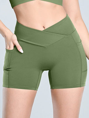 Snatched Move Free Bike Shorts With Pockets
