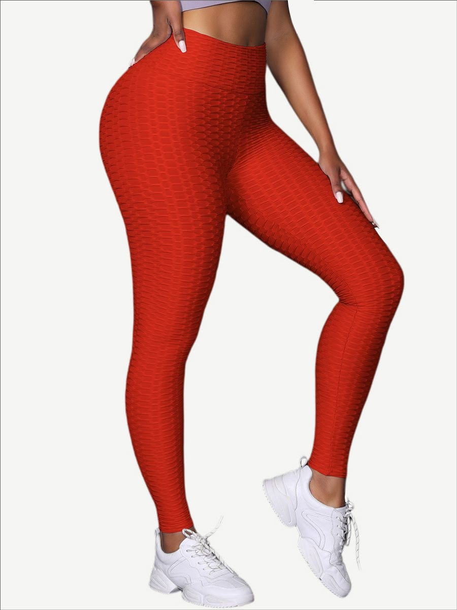 Snatched Ruched Ankle High Rise Gym Legging