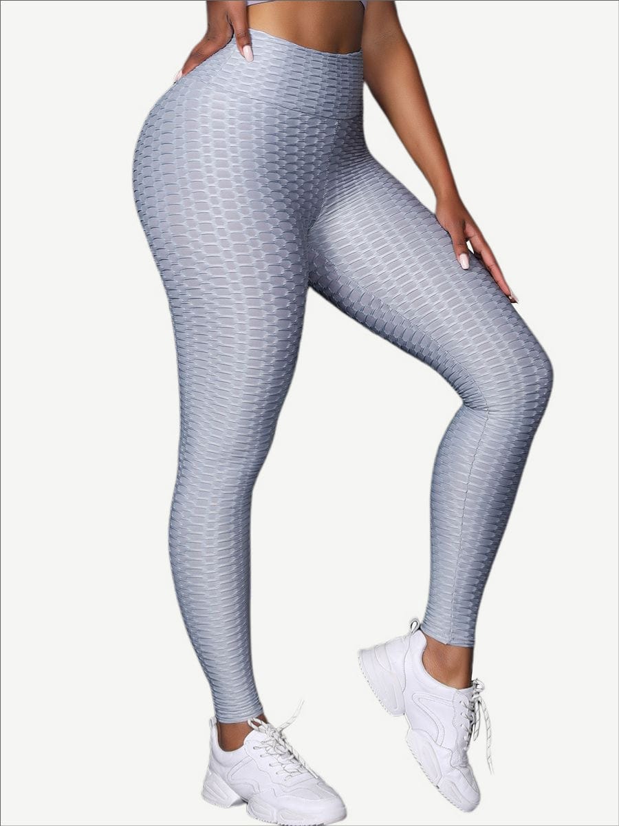 Snatched Ruched Ankle High Rise Gym Legging