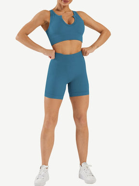 Snatched Seamless Low Neck Sleeveless Romper