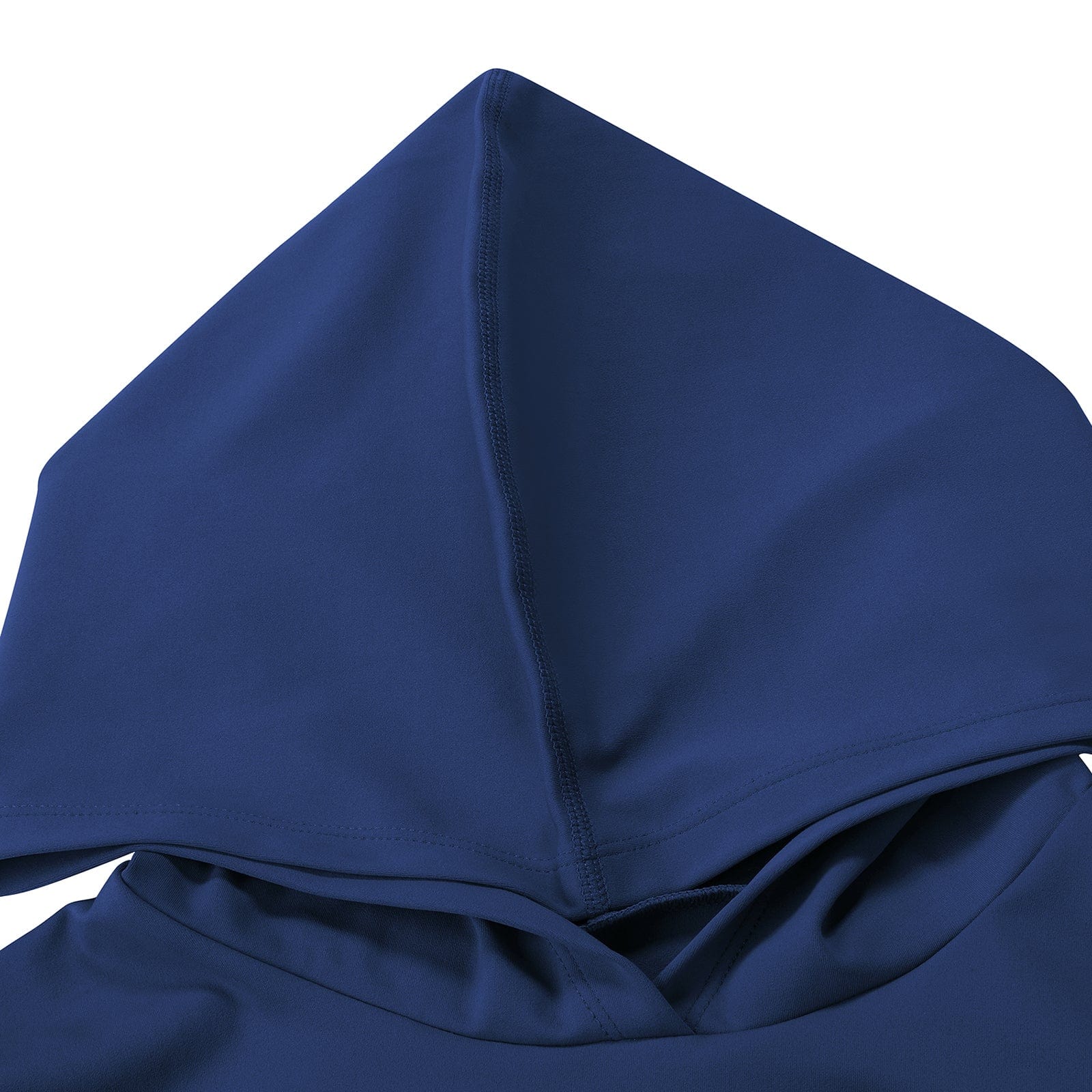 Snatched Hooded Running Crop Top Removable Pads