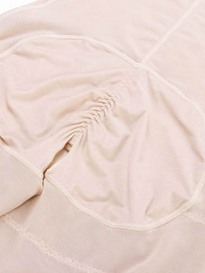 Snatched Stretch Faja Bodysuit Hooks Crotchless