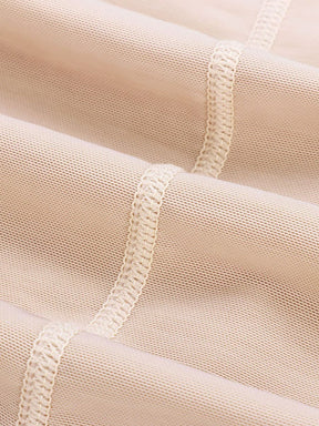 Snatched Stretch Faja Bodysuit Hooks Crotchless